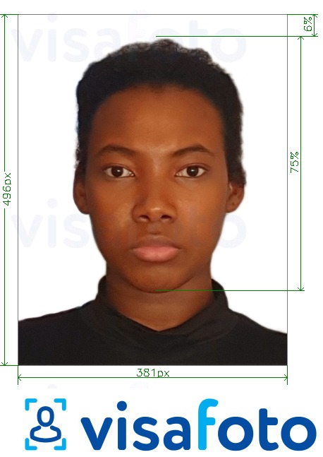  Angola viza uchun onlayn 381x496 piksel uchun rasm namunasi zaruriy hajm xususiyatlariga ega